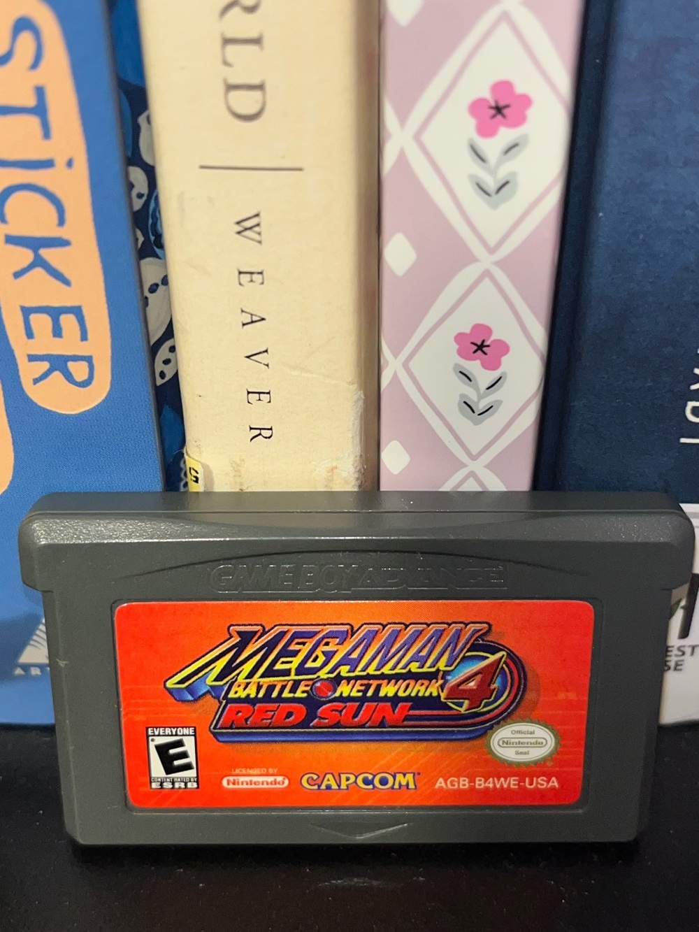 Megaman Battle Network 4 Red Sun Gameboy Advance Game